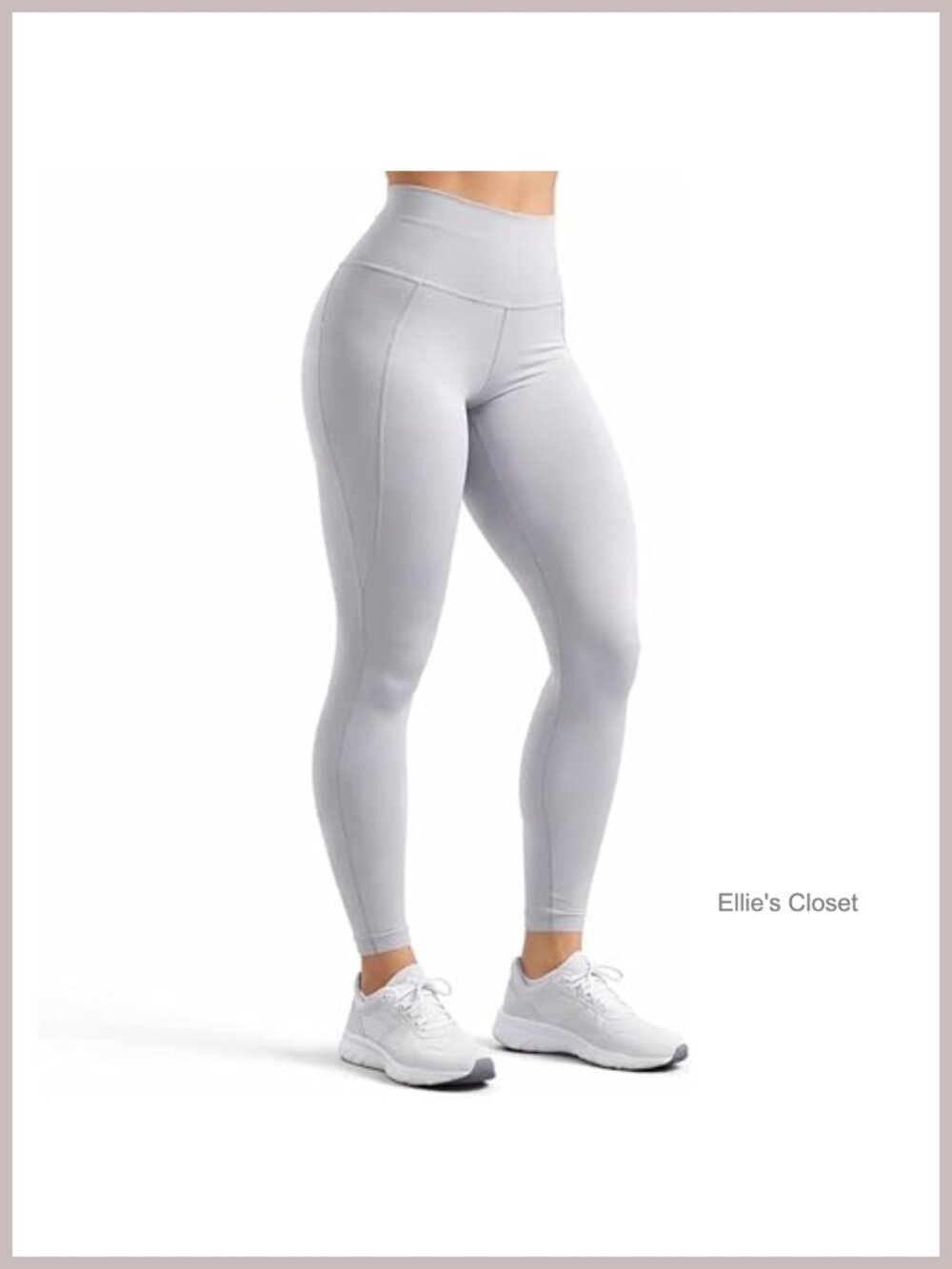 High Waist Yoga Leggings Women 4 Way Stretch Non See Through Workout Pants
